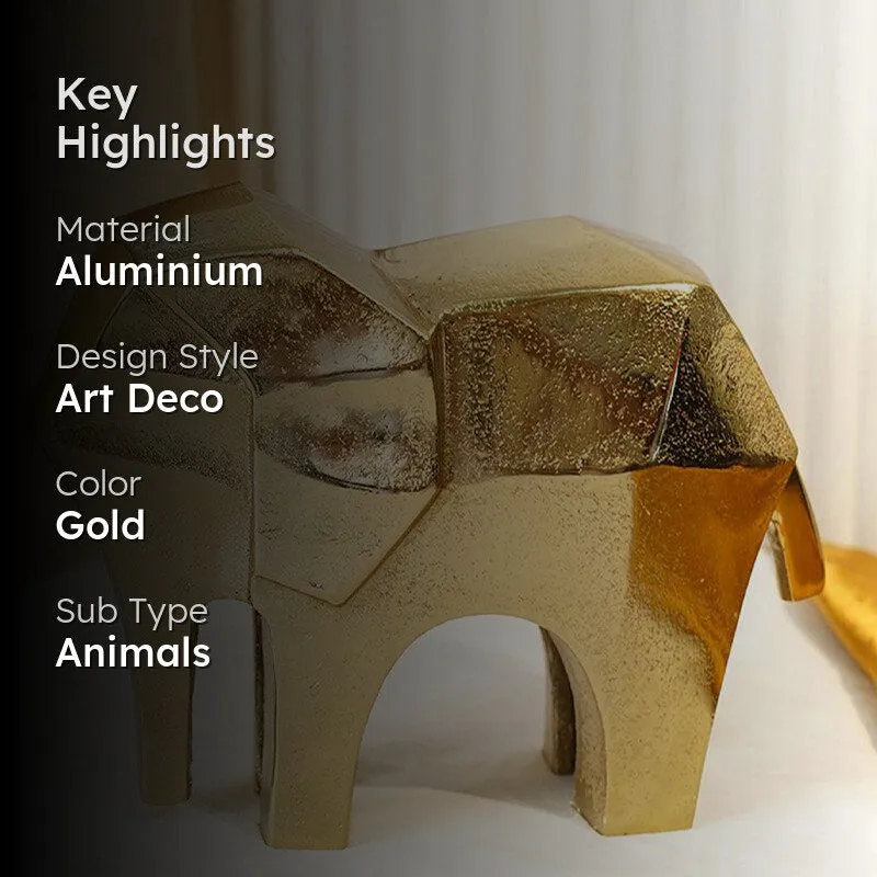 Ramona Elephant Showpiece media 2