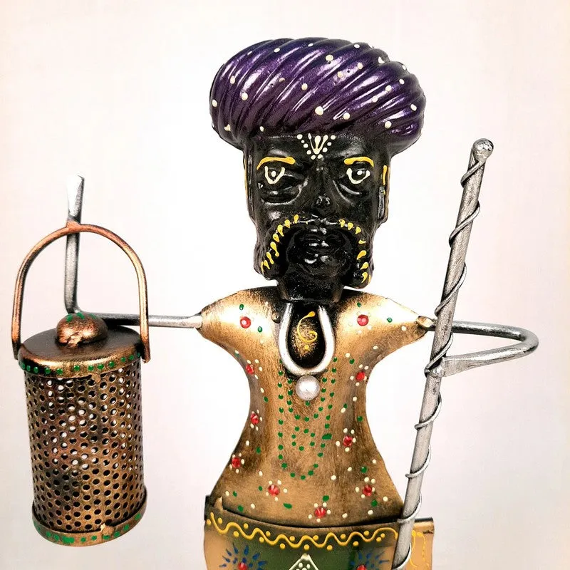 Rajasthani Iron Darbaan Showpieces (Set Of Three) - Set Of Three media 9