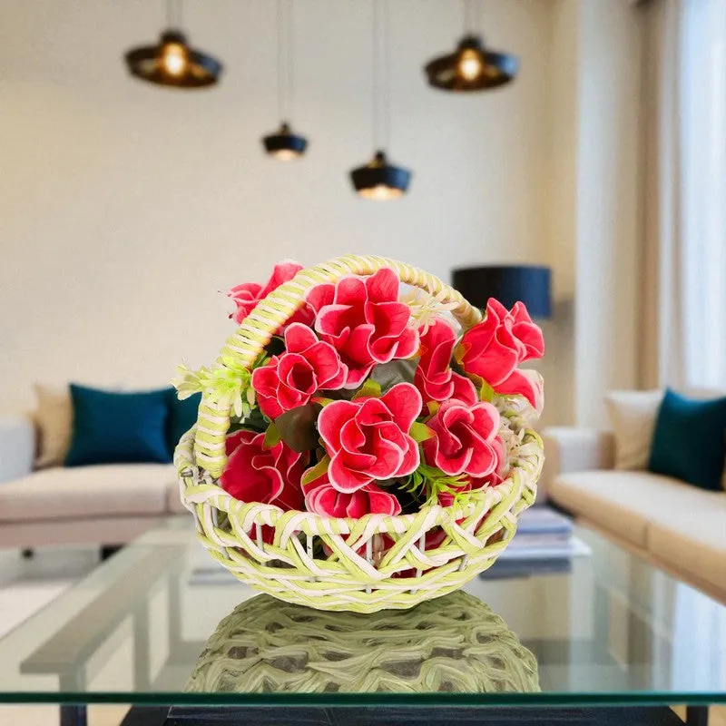 Fresh Bloom (Raffia,Metal) Fruit Basket media 1