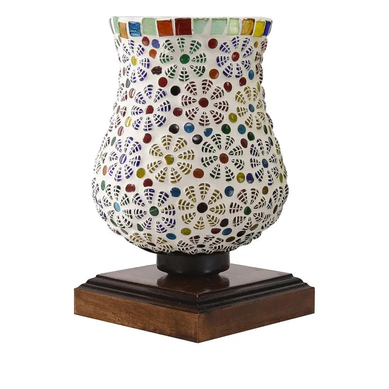 Aura Mosaic Glass Table Lamp - Multicolor media 5