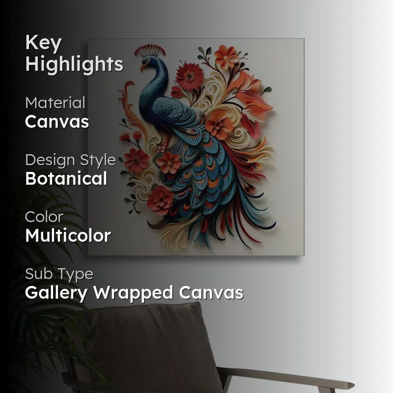 Mayoor Magna Canvas Wall Painting media 2