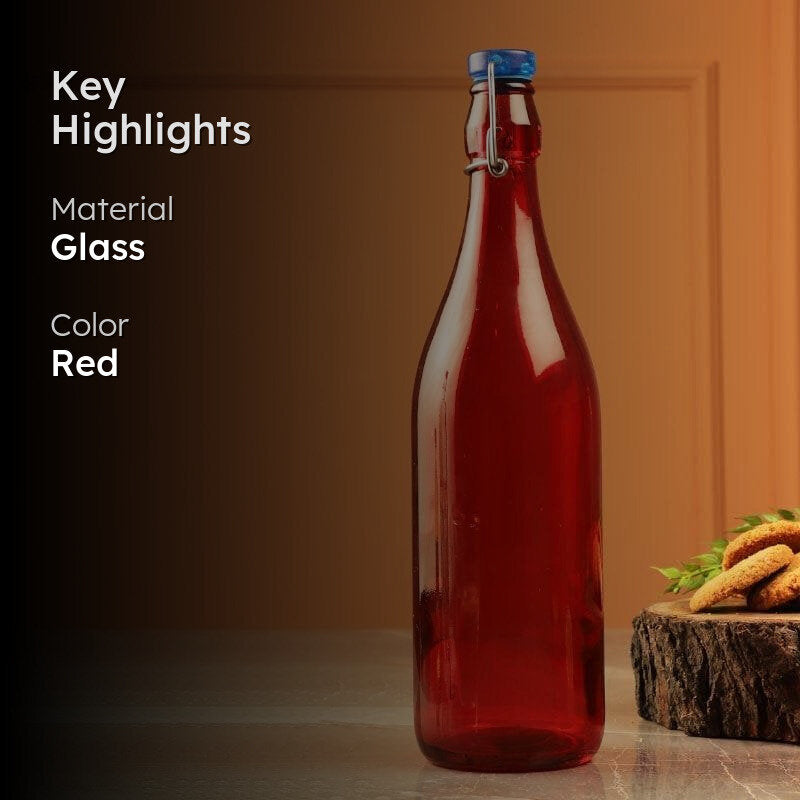 Hippie Water Bottle - Red media 2