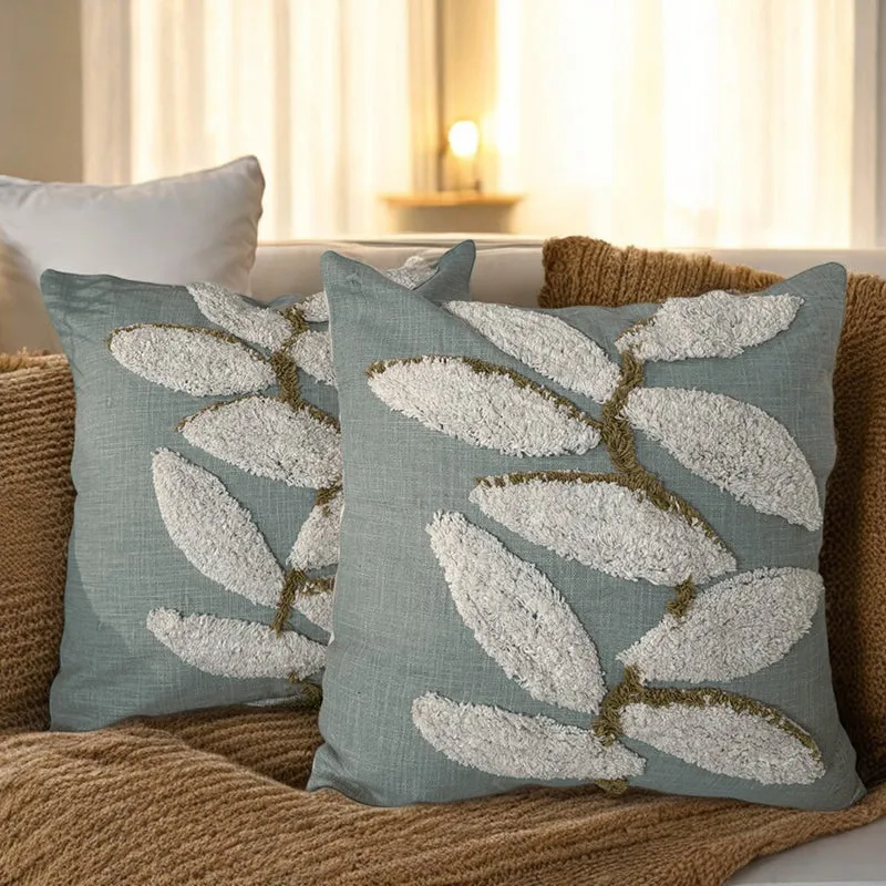 Hushloom Tufted Cushion Cover Set - Set Of Two media 1