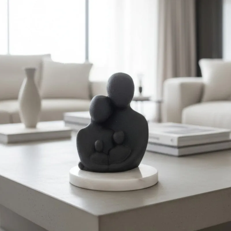 Unity Family Resin Showpiece - Black media 4