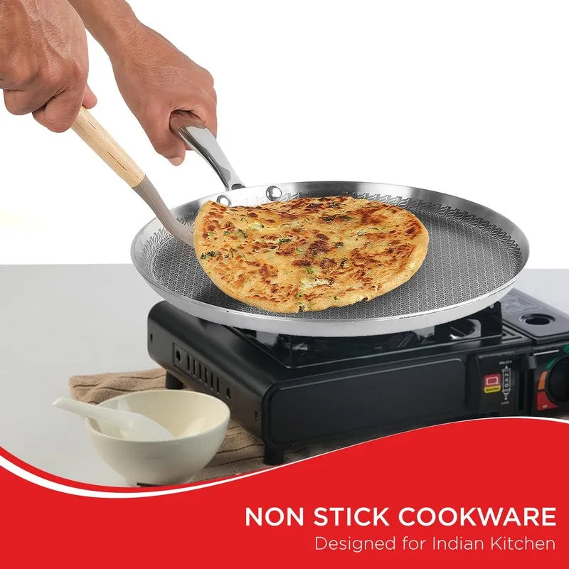 Vinod Velric Stainless Steel Dosa Tawa - 46 cm media 4