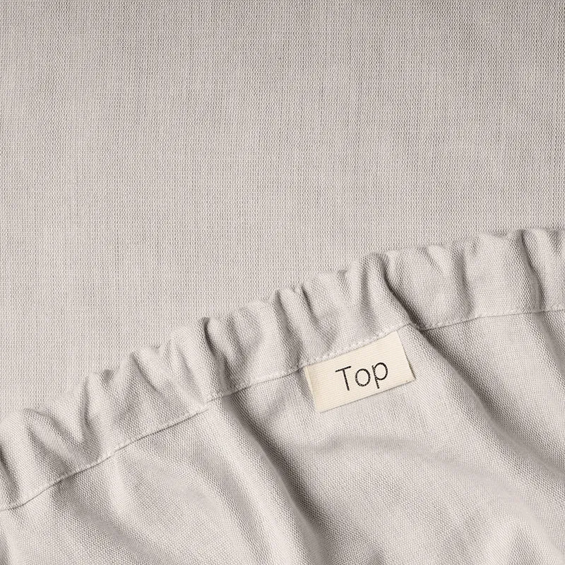 Lunar Weaves Bed Sheet - Birch Bamboo Cotton Bedsheet - 130 GSM media 9