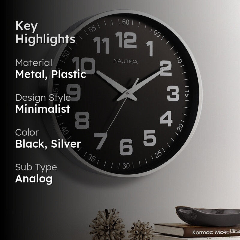 Olga II Analog Wall Clock media 2