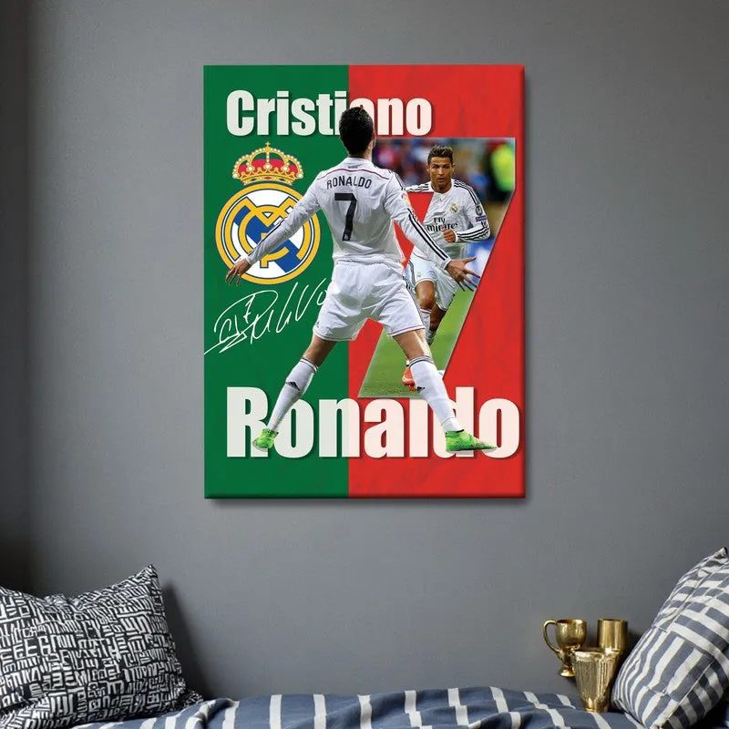 Ronaldo Canvas Wall Art media 5