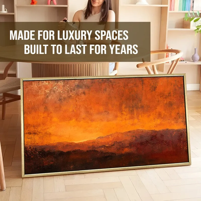 Sapphire Silence Canvas Wall Art media 6