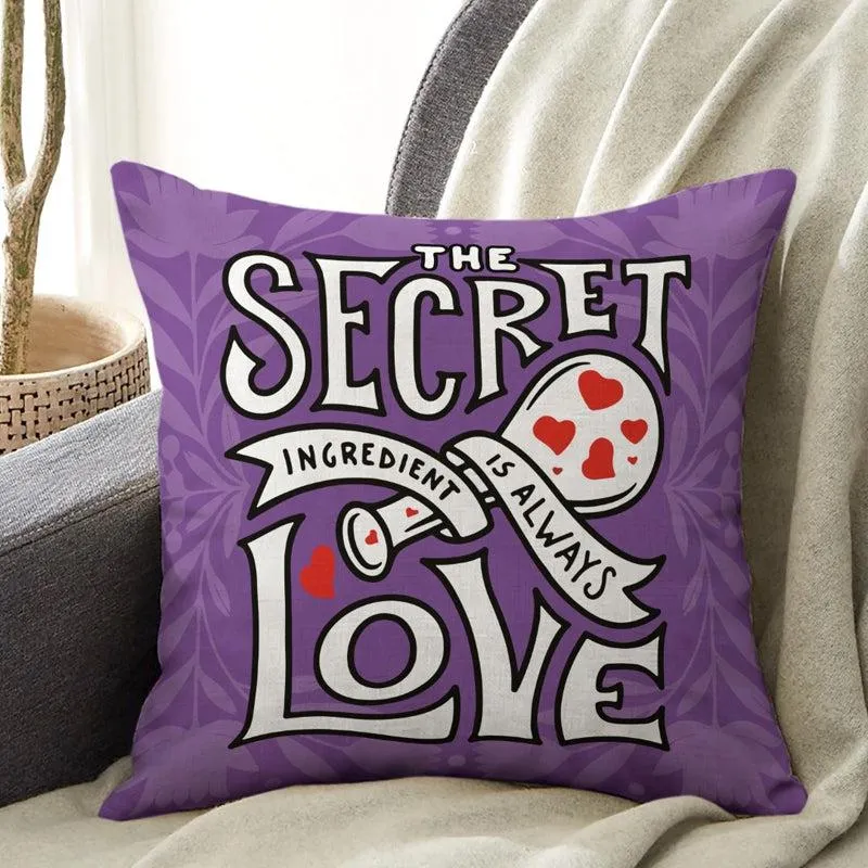 The Secret Ingredient Purple Cushion Cover & Mug (300 ML) - Two Piece Set media 5