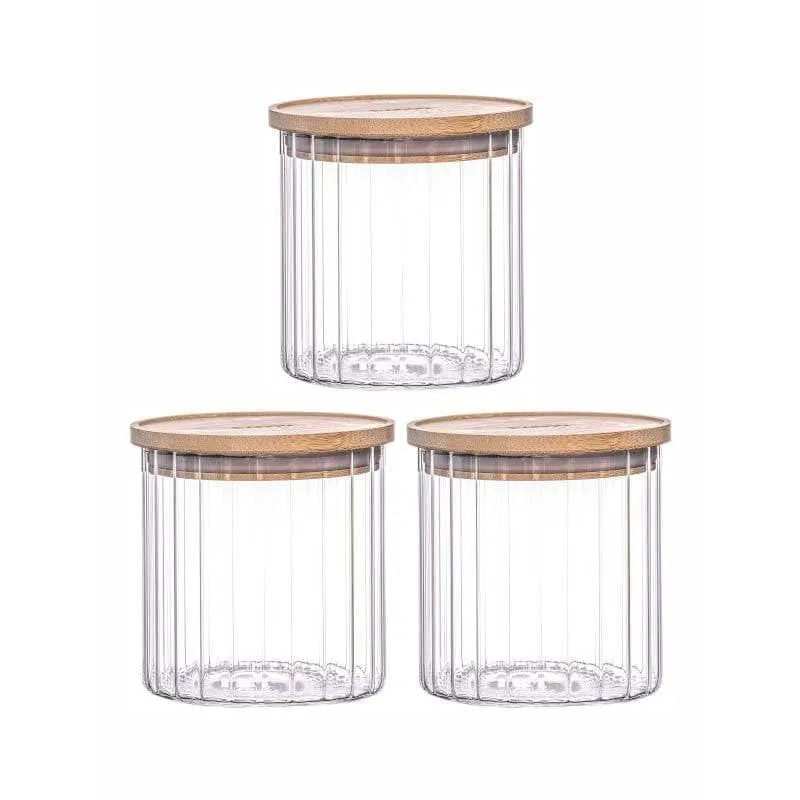 Sefona Storage Jar (685 mL Each) - Set Of Three media 4