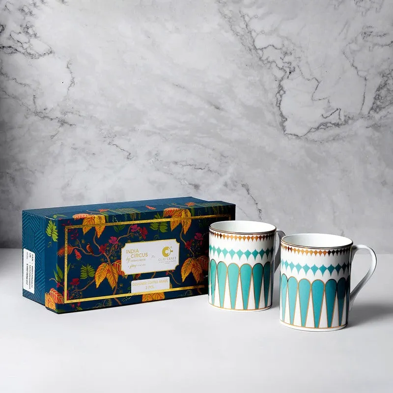 India Circus Regal Romance Swing Mug (360 mL Each) - Set Of Two media 6