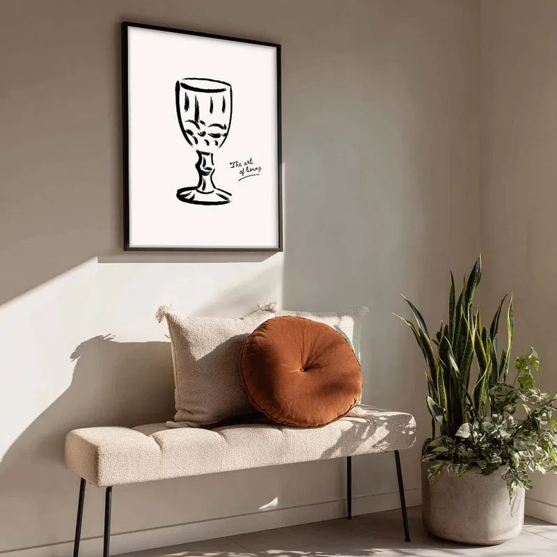 Still Sip Canvas Wall Painting With Black Frame media 4