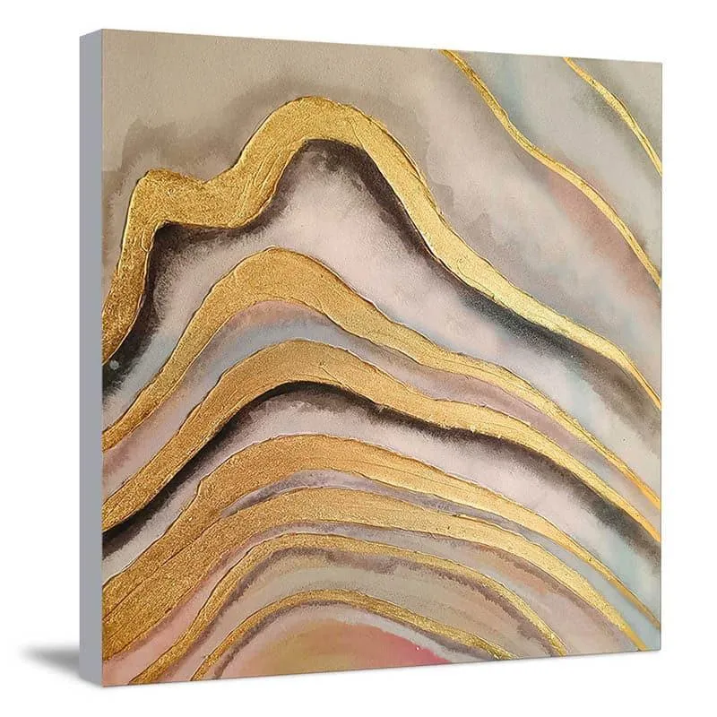 Deluru Wave Wall Painting media 4