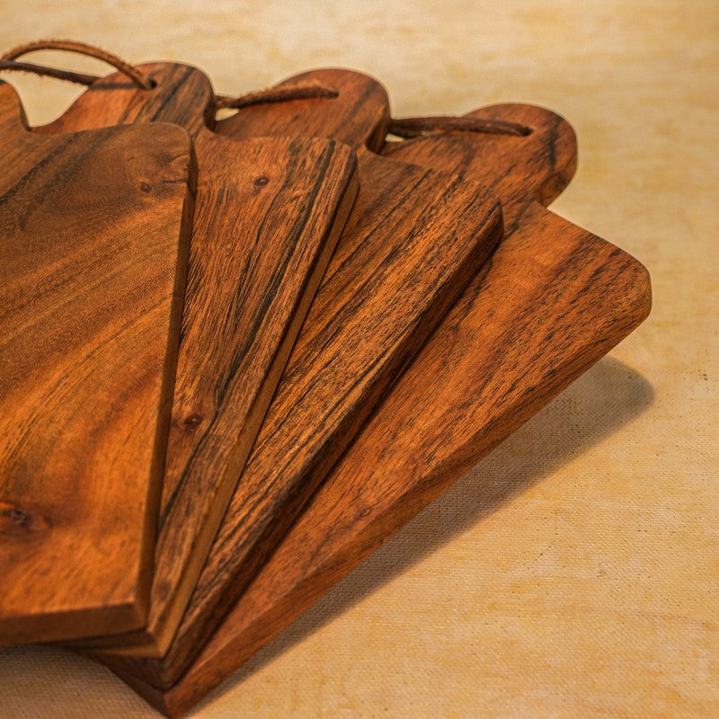 RustiqueCraft Wood Platter - Set of Four media 6