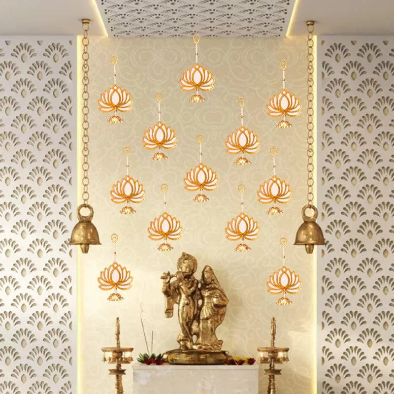 Kamal Sima Latkan (White) - Set Of Twelve media 3