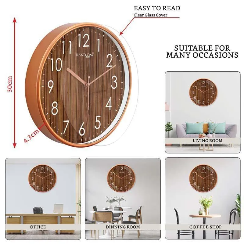 Green Elegance Wall Clock media 4
