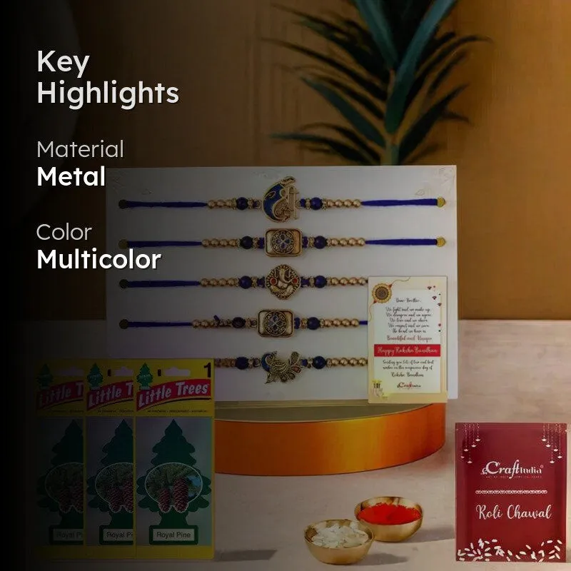 Sitara Rakhi Gift Box media 2