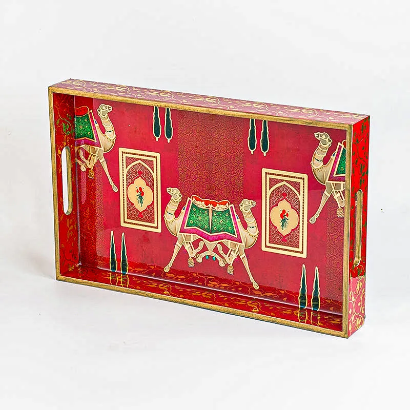 Camel Carriage Serving Tray media 4
