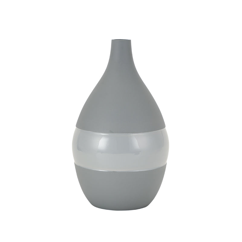 Yato Enamel Vase (Grey) - Small media 3