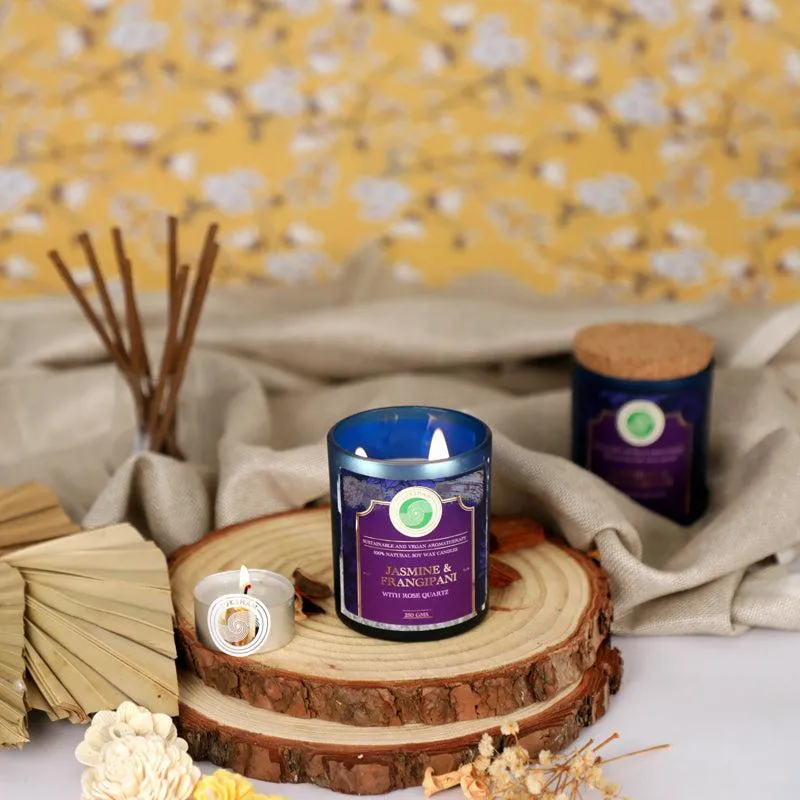 Elysium Jasmine and Franngipani Scented Candle media 5