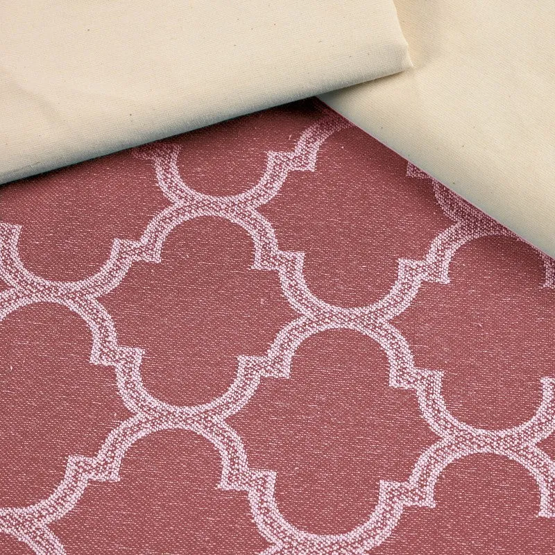 Axis Aura Cotton Bedsheet (Pink) - 224 TC media 5