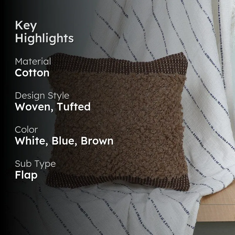 Anta Tufted Cushion & Woven Throw media 2