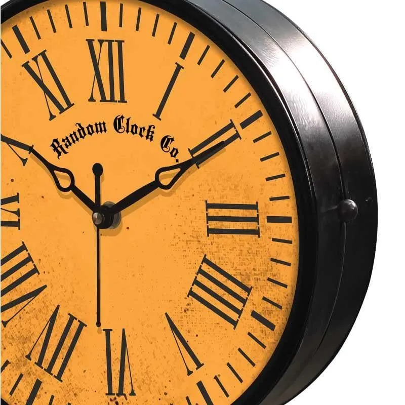 Vintage Dual-Timekeeper Wall Clock media 6