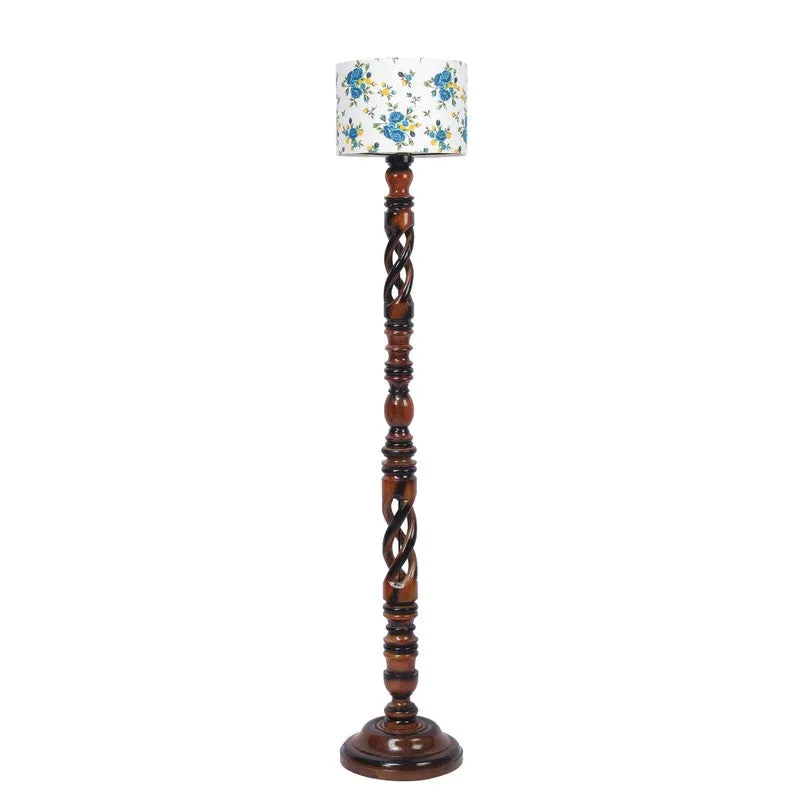 SlateRay Floor Lamp (Floral) media 6