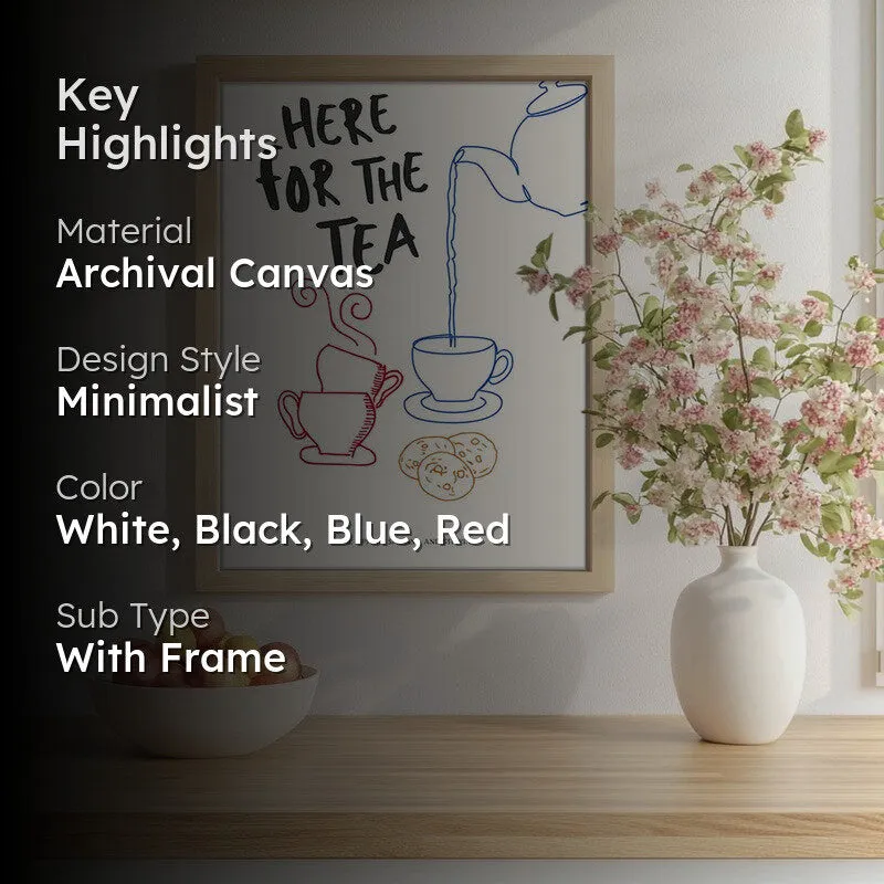 ForTea Archival Canvas Wall Art - Brown media 2
