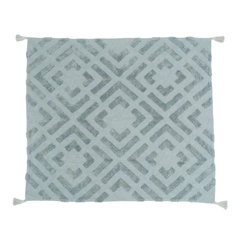 Skadi Table Tufted Tassled Throw - Rectangle media 5