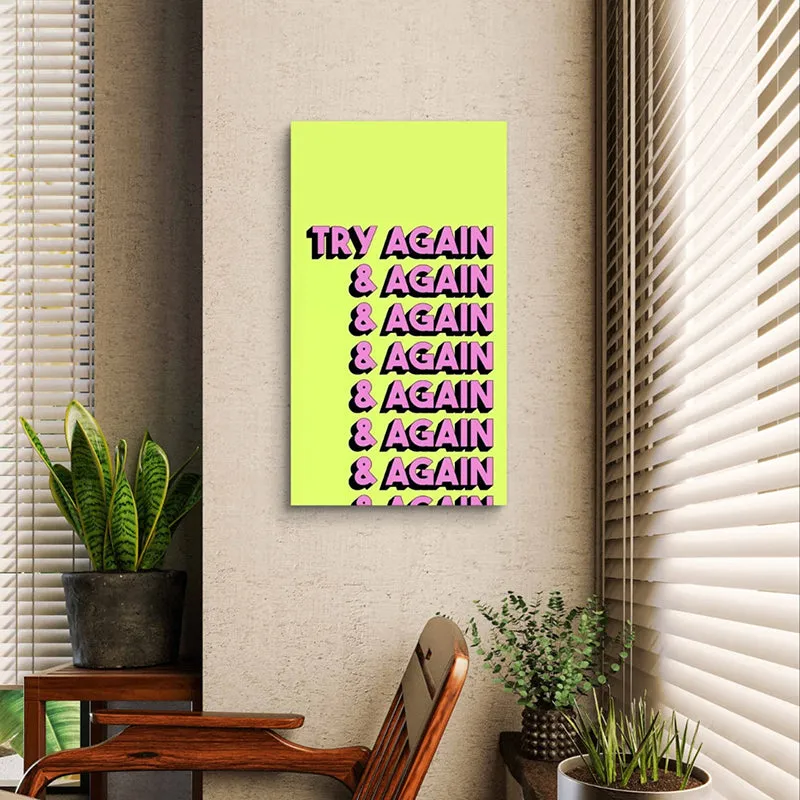 Try Again Wall Art media 4