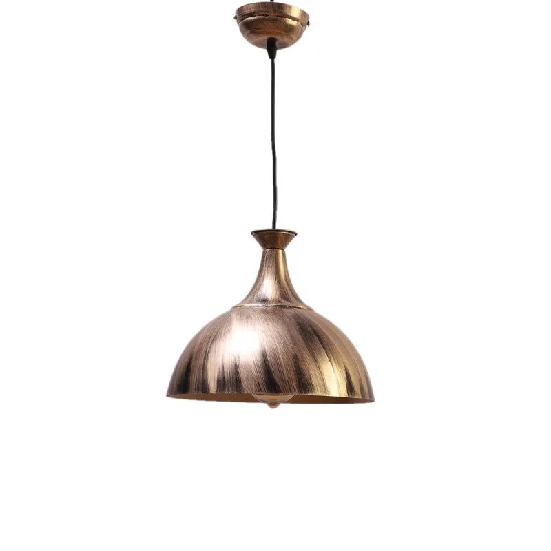 Dome Antique Iron Ceiling Lamp media 3