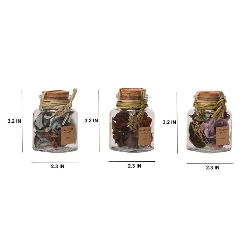 Kelmere Potpourri With Glass Jar - Set Of Three media 5