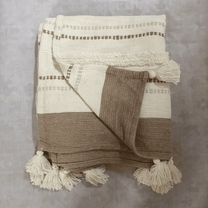 Dune Weave Tufted Throw media 7
