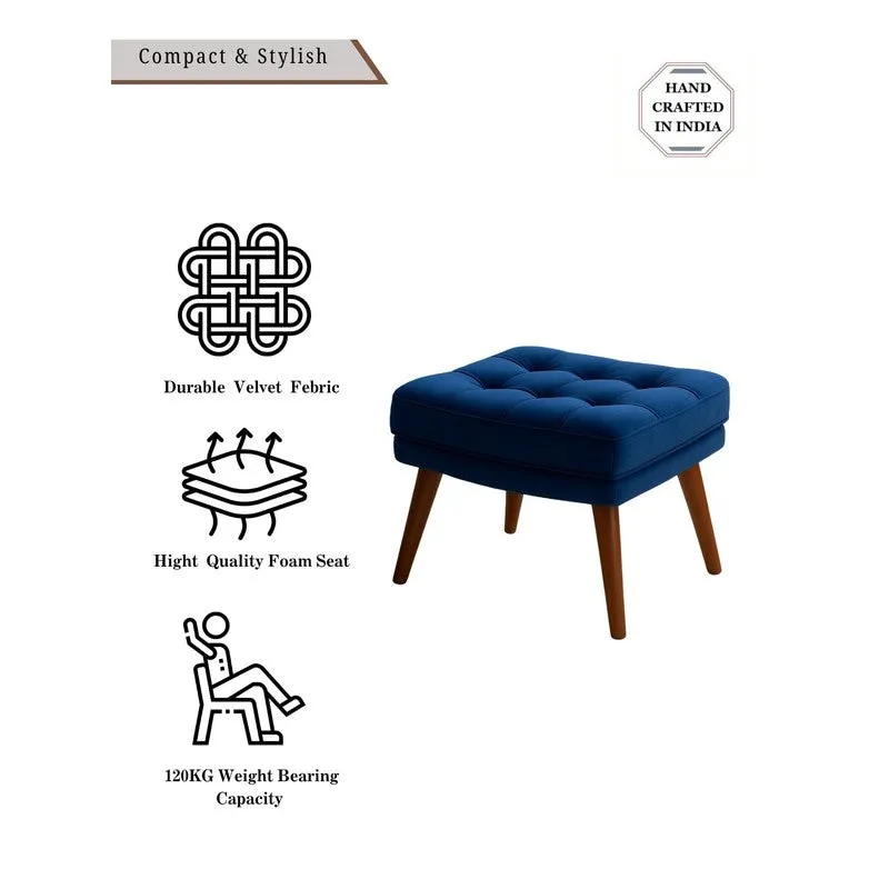 Cresvino Prime Ottoman - Blue media 5
