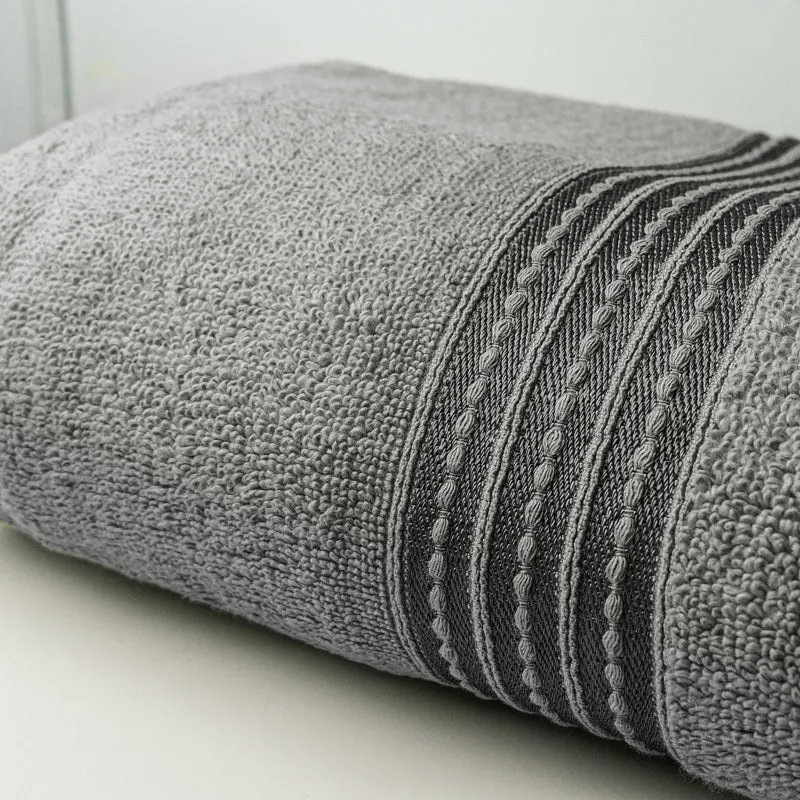 Micro Cotton LuxeDry Soothe Bath Towel - Dark Grey media 4