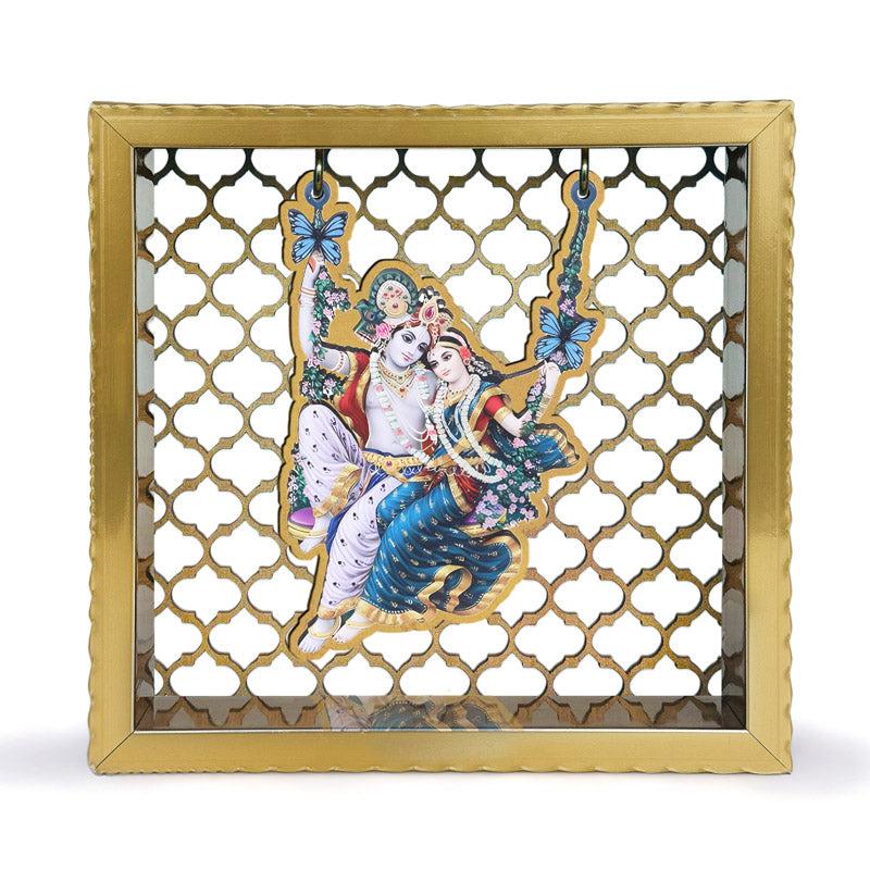 Radha Madhava Wall Mounted Mandir media 3