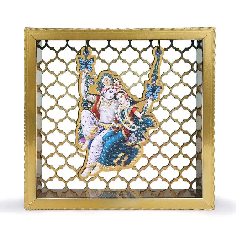 Radha Madhava Wall Mounted Mandir media 3