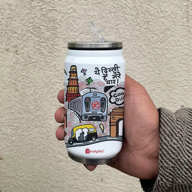 Hamari Delhi Steel Sipper - 350 mL media 4