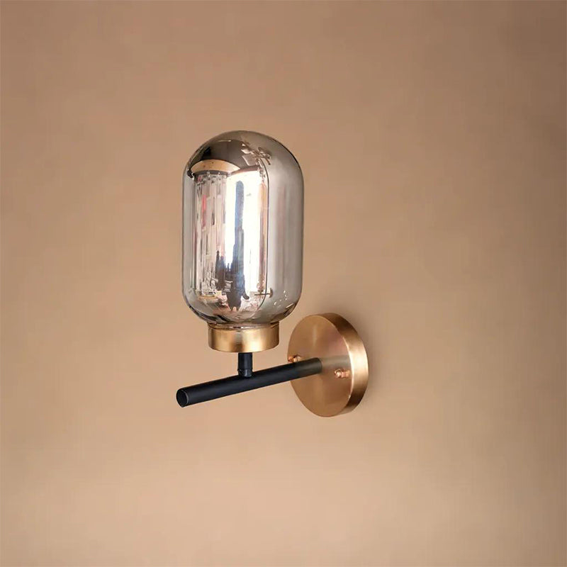 Cecily LED Glass & Metal Wall Lamp media 3