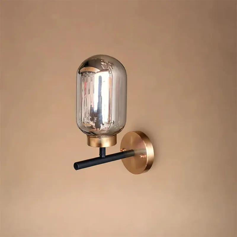 Cecily LED Glass & Metal Wall Lamp media 3