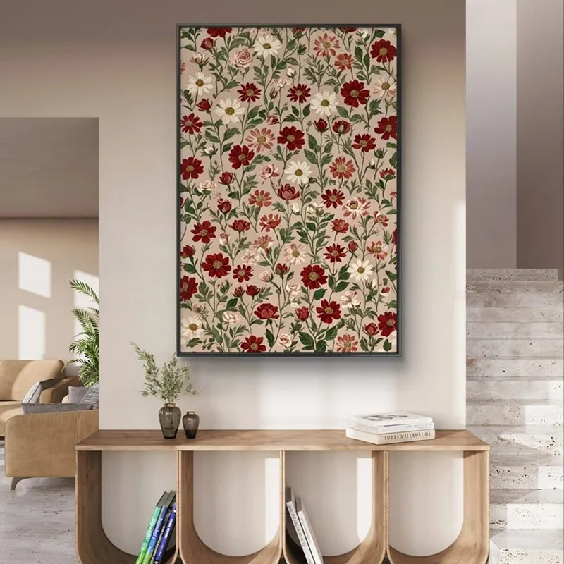 Floral Bloom Wall Painting media 1