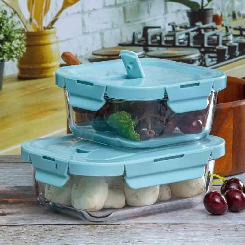 Foodzo Lunch Box (500/620 ml) - Set of Two media 1