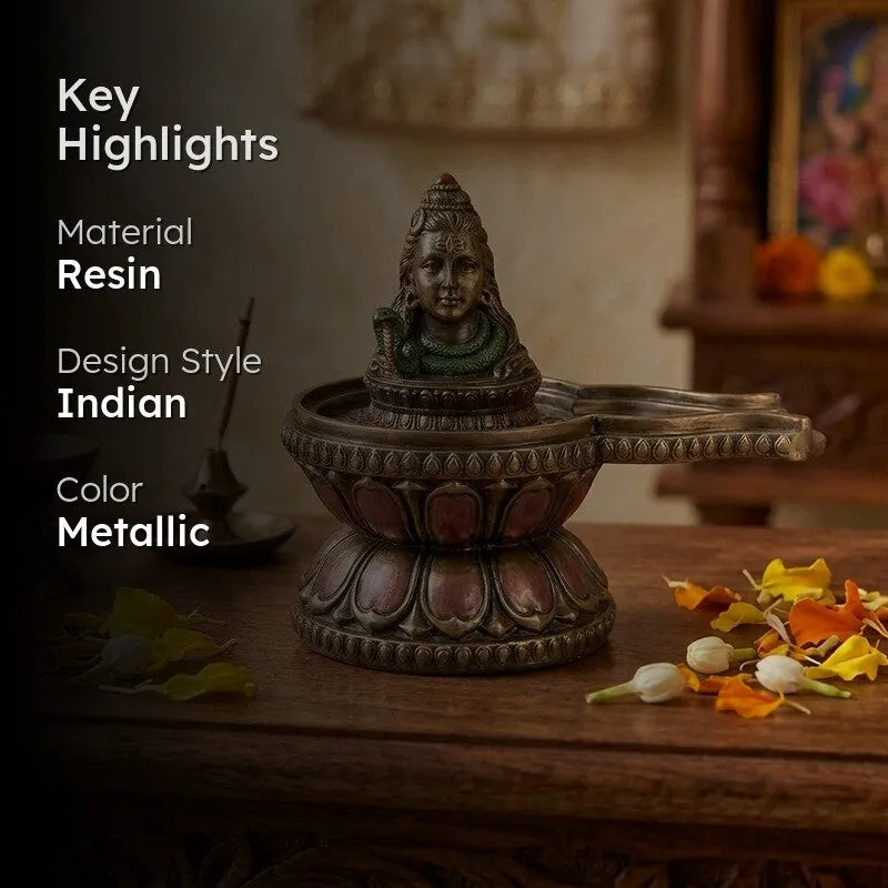 Mahadev Resin Idol media 2