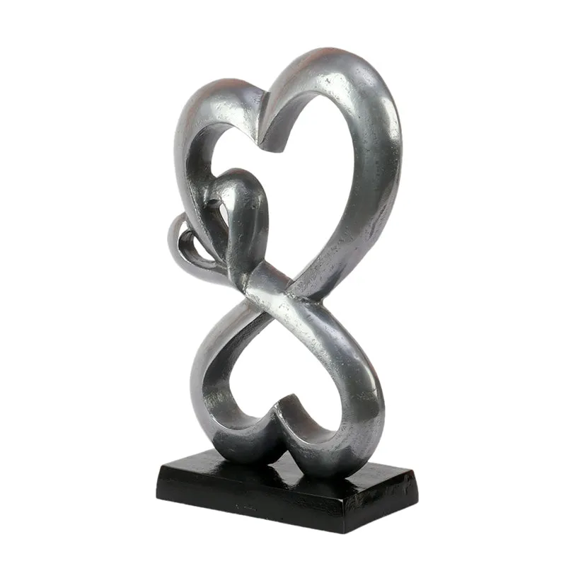Heart Of Home Showpiece (Black & Blue) - Small media 4