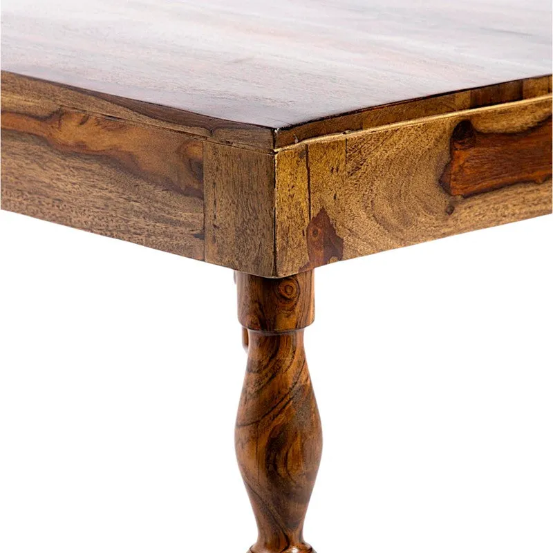 Oervon Sheesham Wooden Center Table - Brown media 5