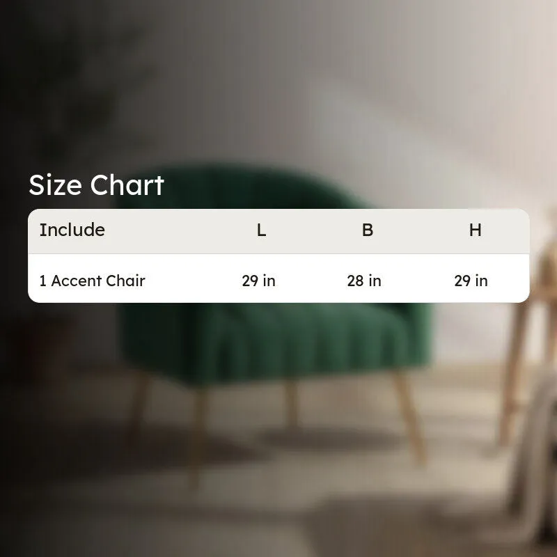 Plaino Neem Wood Accent Chair - Green media 9