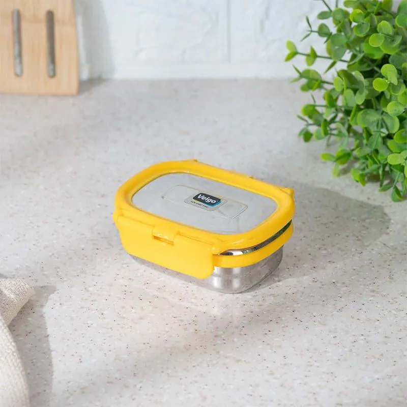 Yum Lock Insulated Lunch Box (Yellow) - 150 mL media 1