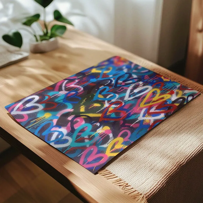 Vibrant Heartstrings Wall Poster media 4
